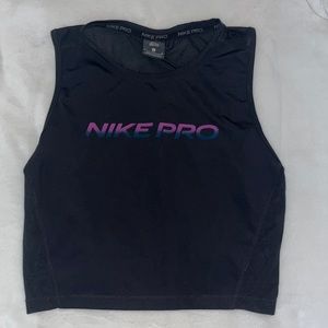 Black Nike Pro Tank Top